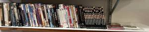 Shelf Of DVDsCDs