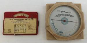 Advertising Items - OneThermometer And One Calender
