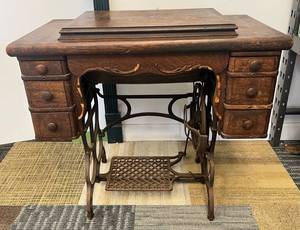 Vintage Sewing Cabinet- Needs TLC
