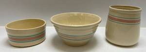 Group Of Vintage Mccoy Pottery Items