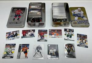 Two Tins Of Misc. Hockey Cards