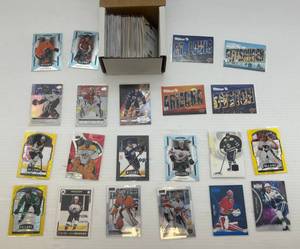 Box Of Misc. Hokey Cards All In Protective Sleeves