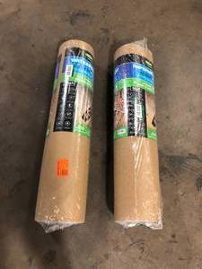lot 14 image: 2 Lots of Eco Cork Foam 75 sq. ft. 3 ft. x 25 ft. x 3.2 mm Waterproof Premium Plus 10-in-1 Underlayment - Vinyl Plank, Laminate, Engineered Wood    Customer Returns See Pictures