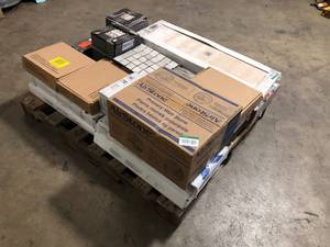 lot 23 image: Pallet of Mixed Flooring Various Models and Conditions  Customer Returns See Pictures