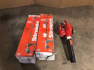 lot 26 image: Lot of Mixed Assorted Homelite Lawn Care Items Various Models and Conditions  Customer Returns See Pictures