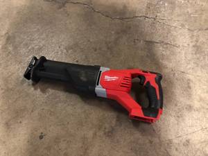 lot 48 image: Milwaukee M18 18V Lithium-Ion Cordless SAWZALL Reciprocating Saw (Tool-Only)    Customer Returns See Pictures