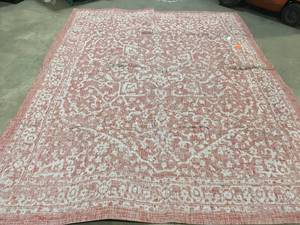 lot 6 image: Malta Bohemian Inspired Medallion Textured Weave IndoorOutdoor Area Rug  review pictures