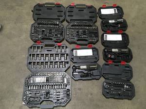 lot 23 image: Lot of Husky Mechanics Tool Sets  Customer Returns See Pictures