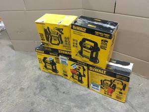 lot 43 image: Lot of Assorted Dewalt Power Tools Customer Returns See Pictures