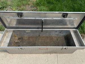 lot 5 image: Toughguy Tool Box (top measures 61 inch, no key)