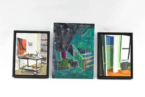 lot 65 image: 3 Keiran Brennan Hinton Paintings