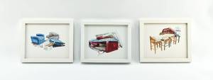 lot 66 image: 3 Jason Webb Paintings