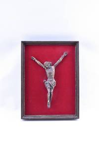 lot 130 image: Framed Wood Carving of Jesus