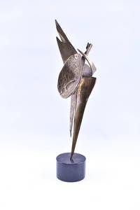lot 112 image: Abstract Bronze Sculpture