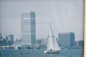 lot 268 image: Purcell, Edward Milwaukee Skyline Photograph