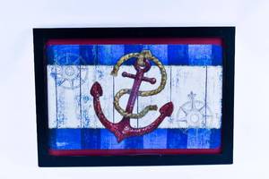 lot 129 image: Paul Brent Knotical I Nautical Themed Print