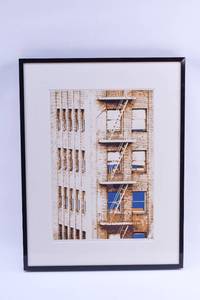 lot 187 image: Paul Nylander Print of Building