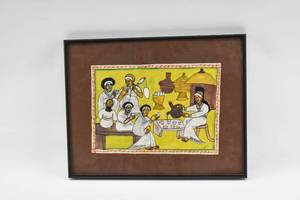 lot 194 image: African Folk Art Drawing