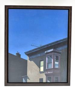 lot 222 image: Painting of a Building on Board
