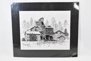 lot 408 image: R. Durkee Atkinson Holy Terror Mine Print