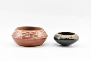 lot 293 image: 2 Southwest Style Bowls