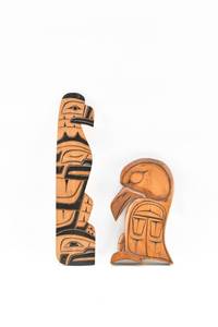 lot 294 image: 2 Northwest Native American Wood Carvings