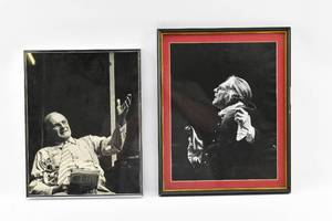 lot 417 image: Two Photographs of Theater Performances