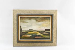 lot 381 image: TH Goth Original Landscape Painting