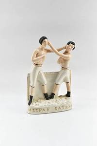 lot 199 image: Heenan & Sayers Staffordshire Boxing Figures
