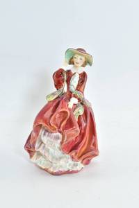 lot 210 image: Royal Doulton Top O the Hill Porcelain Figure HN1834
