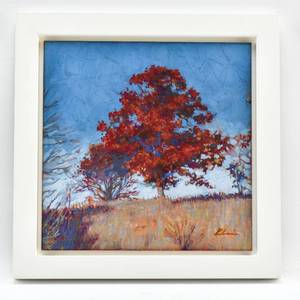 lot 264 image: Mary Nagel Klein Autumn Oak Painting