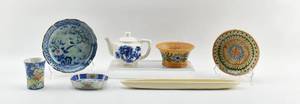 lot 339 image: Lot of Pottery, Porcelain, and Ceramics from Around the Globe.