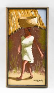 lot 346 image: Claude Dambreville Painting
