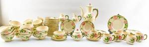 lot 51 image: Franciscan Desert Rose Large Tea Set
