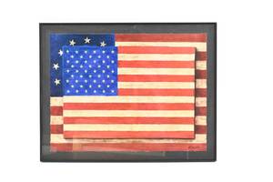 lot 273 image: Kohler American Flag Artist Proof Print