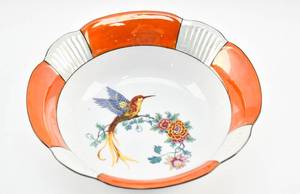 lot 56 image: Schwarzenhammer Bavaria Germany Painted Porcelain Bowl