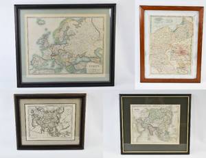 lot 311 image: 4 Maps of Europe and Asia