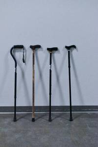 lot 154 image: Group of 4 Walking Canes