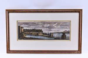 lot 53 image: Cornelius de Bruyn Sattalia Engraving 17th c.
