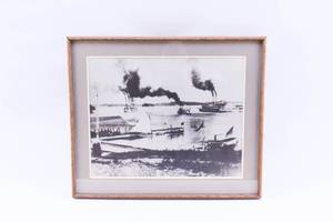 lot 109 image: River Scene Print
