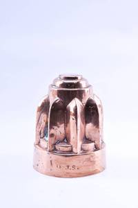 lot 97 image: Antique Circular Copper JellyCake Mold