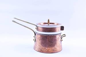 lot 72 image: Bridge Company French Double Boiler Copper Pot