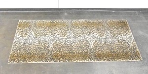 lot 200 image: Leopard Print Area Rug
