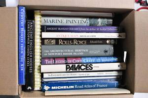 lot 308 image: Box of Assorted Books, Art, History, Language, More