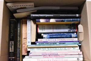 lot 310 image: Box of Assorted Books, History, Art, Travel, More