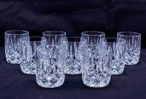 lot 228 image: 11 Crystal Water Glasses