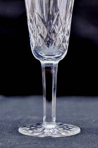 lot 249 image: Pair of Waterford Lismore Champagne Flutes