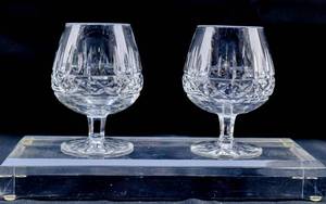 lot 250 image: Pair of Waterford Kylemore Brandy Glasses