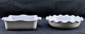 lot 253 image: 2 Emile Henry Stoneware Baking Dishes