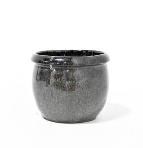 lot 171 image: Small Forest Green Outdoor Clay Planter